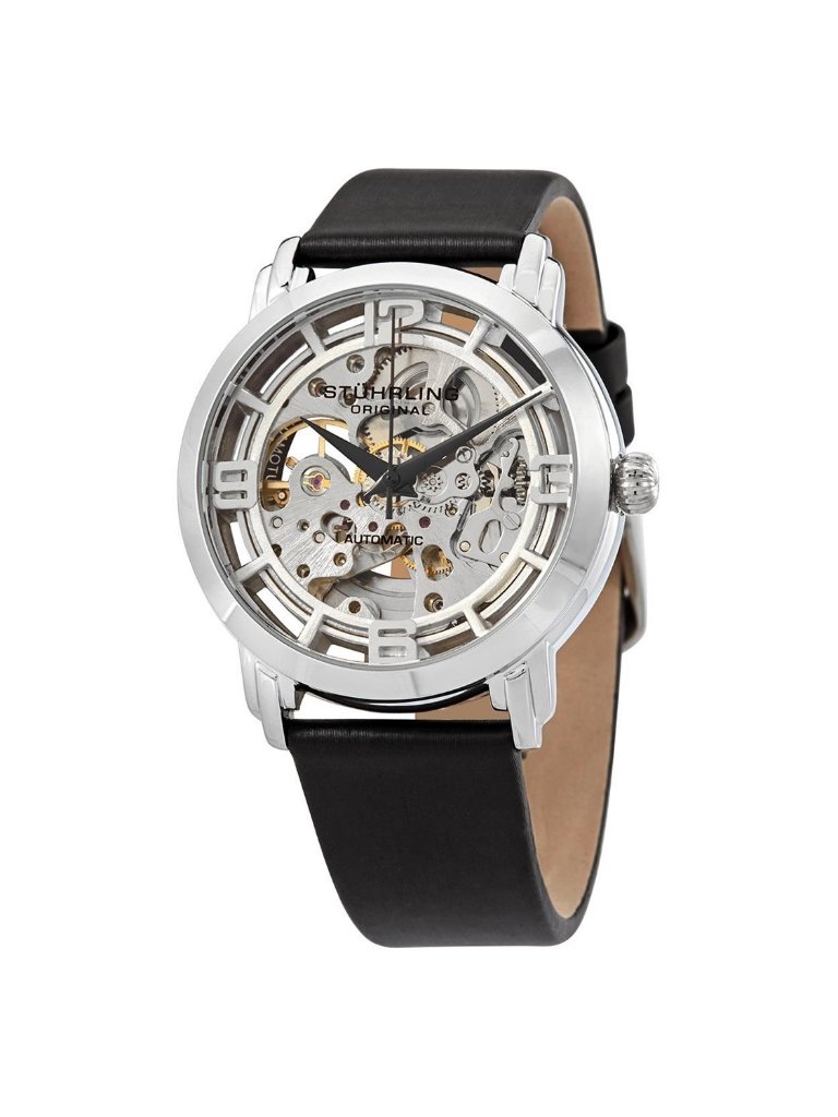 Nwt Stuhrling Original Legacy Automatic Silver Dial Ladies Watch